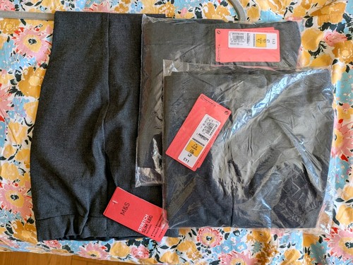Pairs girls grey stretch - m&s,