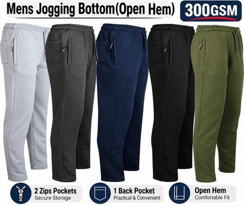 Mens fleece jogging bottoms - fleece,