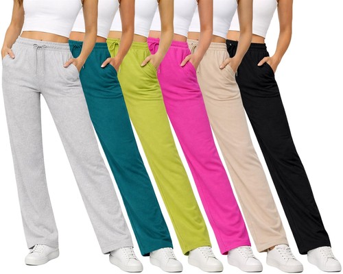 Womens fleece joggers open - womens,