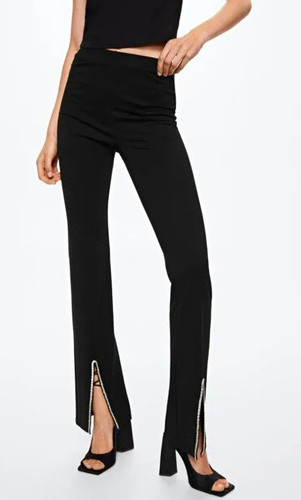 Mng black high - rise, slim