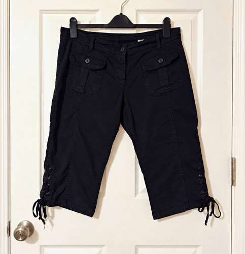 Next black denim crop - denim,
