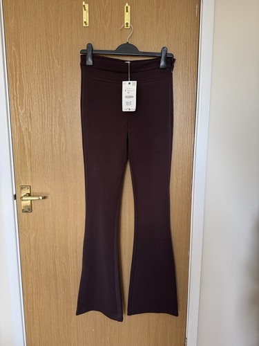 Zara burgundy flared - zara,