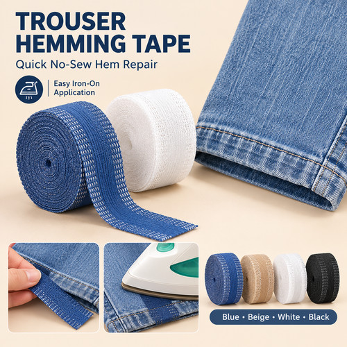Self adhesive pants hem - adhesive,