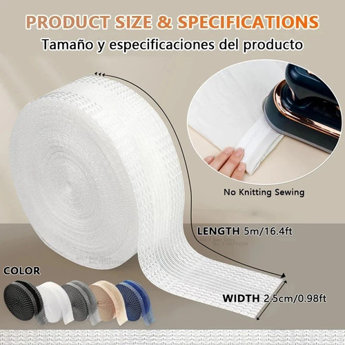 Sew iron hemming - hemming, tape