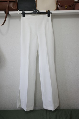 Zara white wide leg tailored - leg,