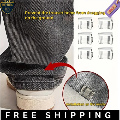 Invisible leg shortening clip - invisible,