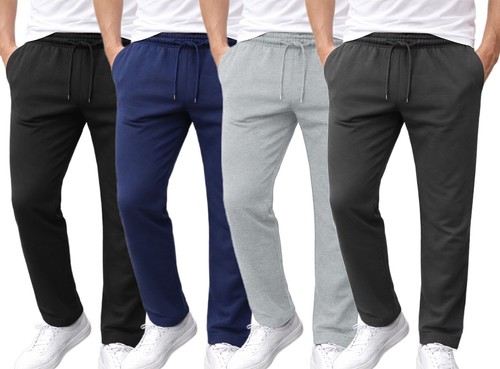 Fleece jogging bottoms for men - jogging,