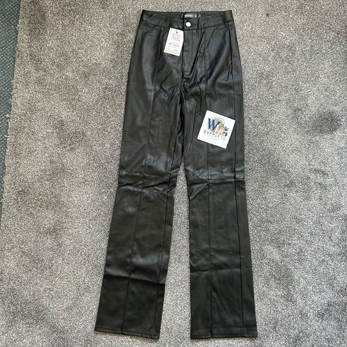 Missguided black faux leather - missguided,