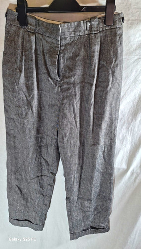 Topshop grey pleated cropped - grey,