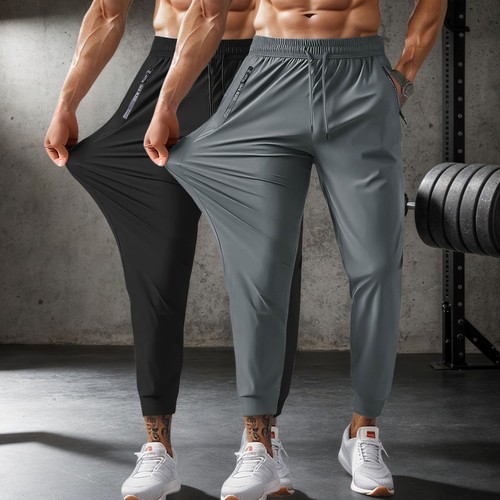 Mens summer pants - pants, stretch