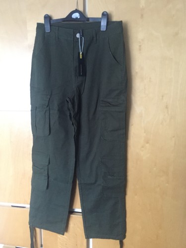 Khaki trousers straight - khaki, trousers,