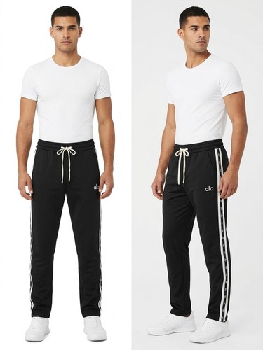 Mens fleece open hem bottoms - fleece,