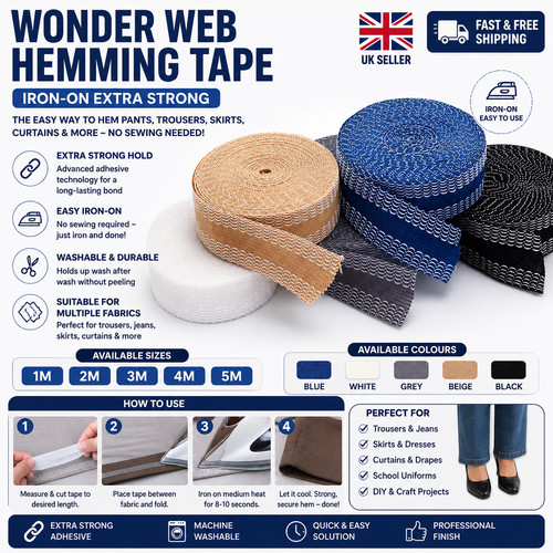 Wonder web hemming tape - web,