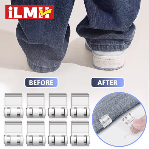 Invisible trouser hem clips - hem,