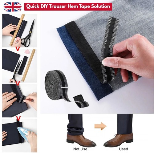 Iron trouser hem tape - on,