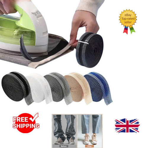Sew iron hemming - iron, tape