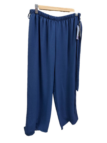 Womens wide leg trousers - leg,